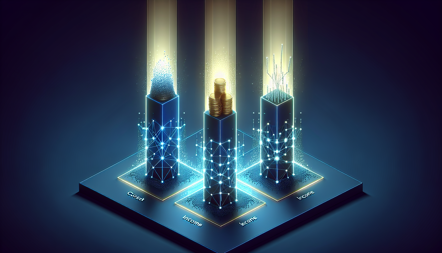 企業価値算定の3つのアプローチ(コスト・インカム・マーケット)の概念図