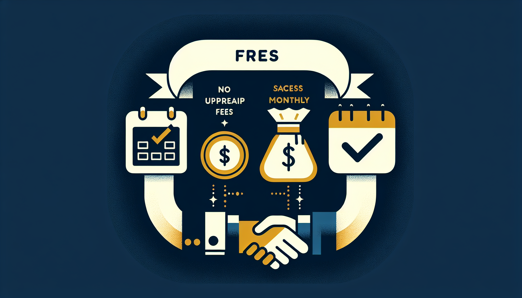 M&A総合研究所の完全成功報酬制の仕組みを示すイメージ図」 width=