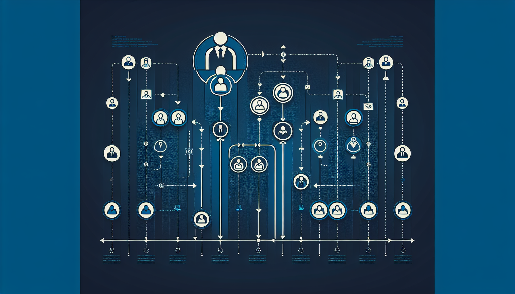 一気通貫制と分業制の組織体制の違いを示すイメージ図」 width=