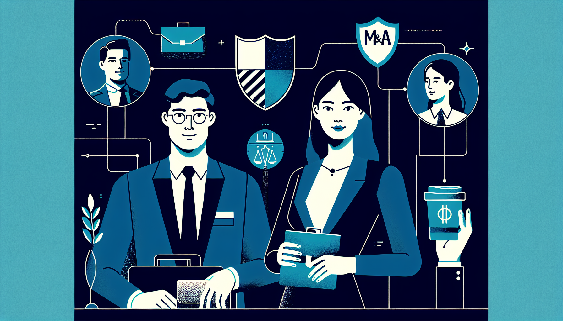 中小M&Aガイドラインの構成を示すイメージ図