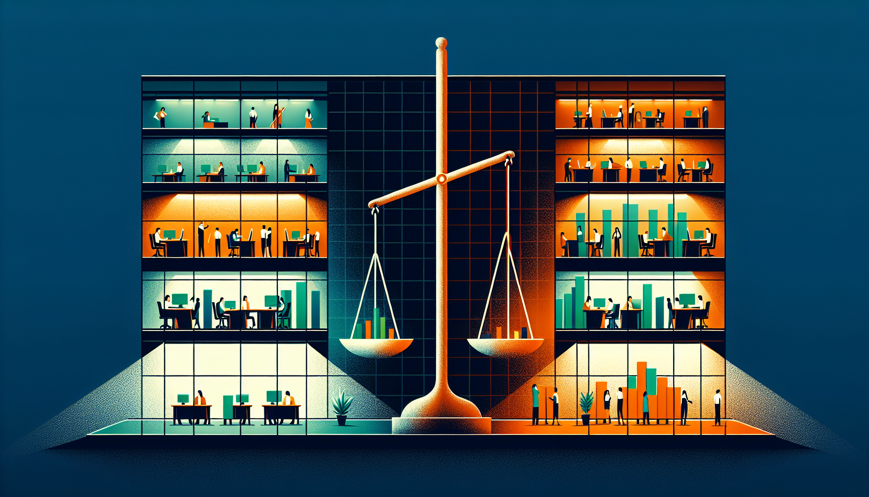 M&Aと廃業の違いを示す比較イメージ図