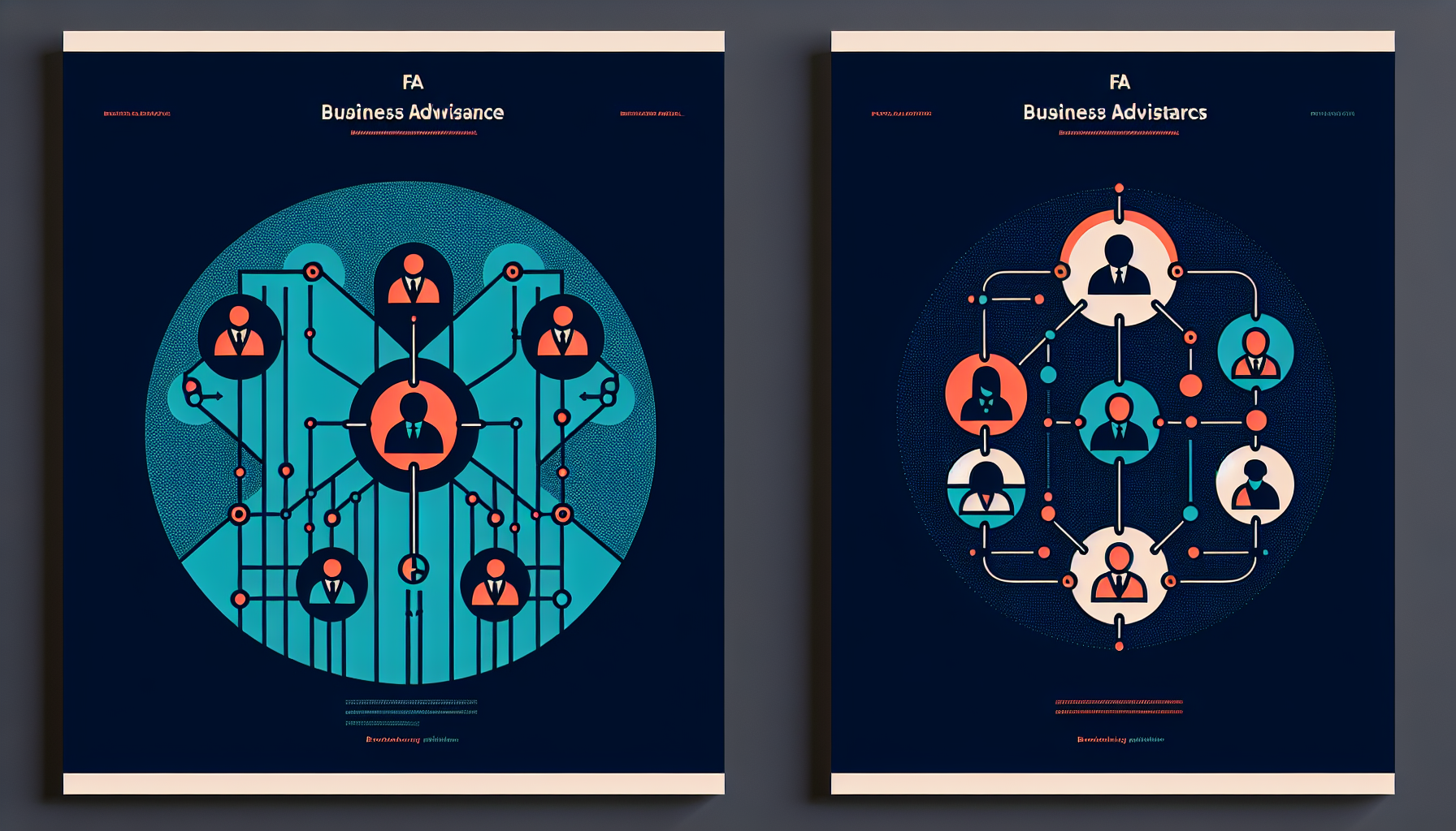 M&A仲介とFA（ファイナンシャル・アドバイザー）の違いを比較した図解