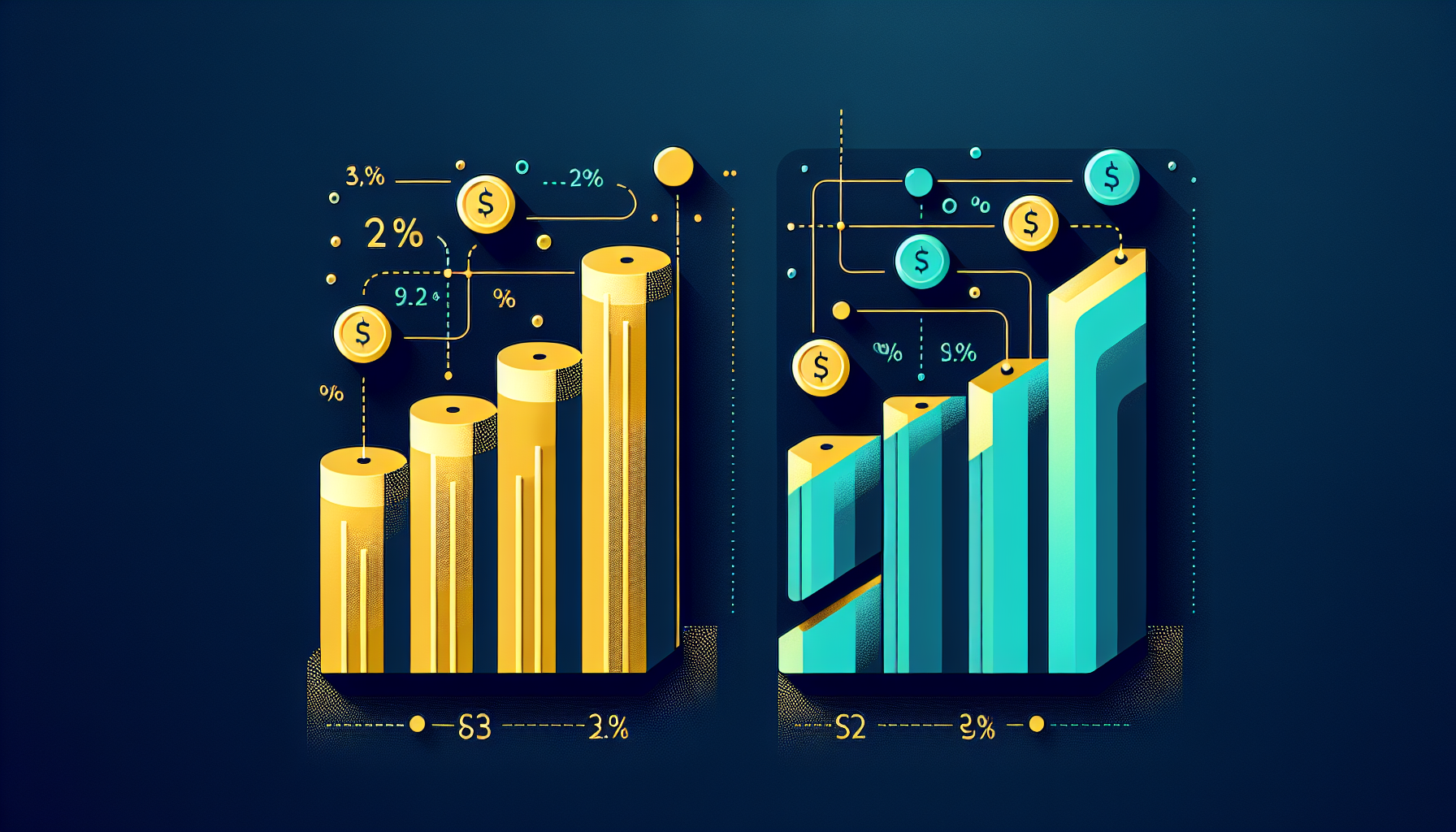 日本M&Aセンターとストライクの手数料体系の違いを示す比較イメージ