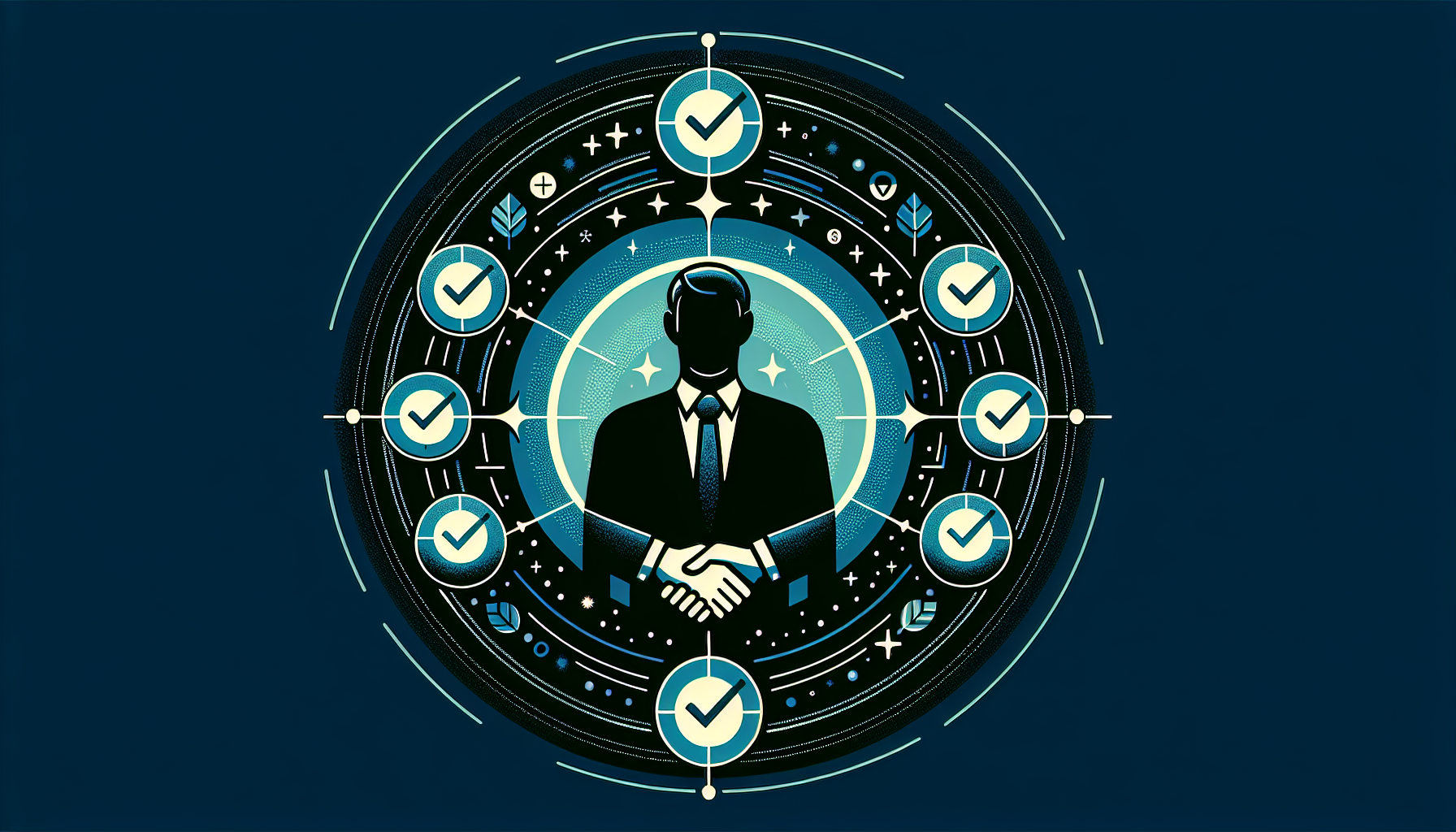 M&A仲介会社・FAを選ぶ際の判断基準を示すイメージ図