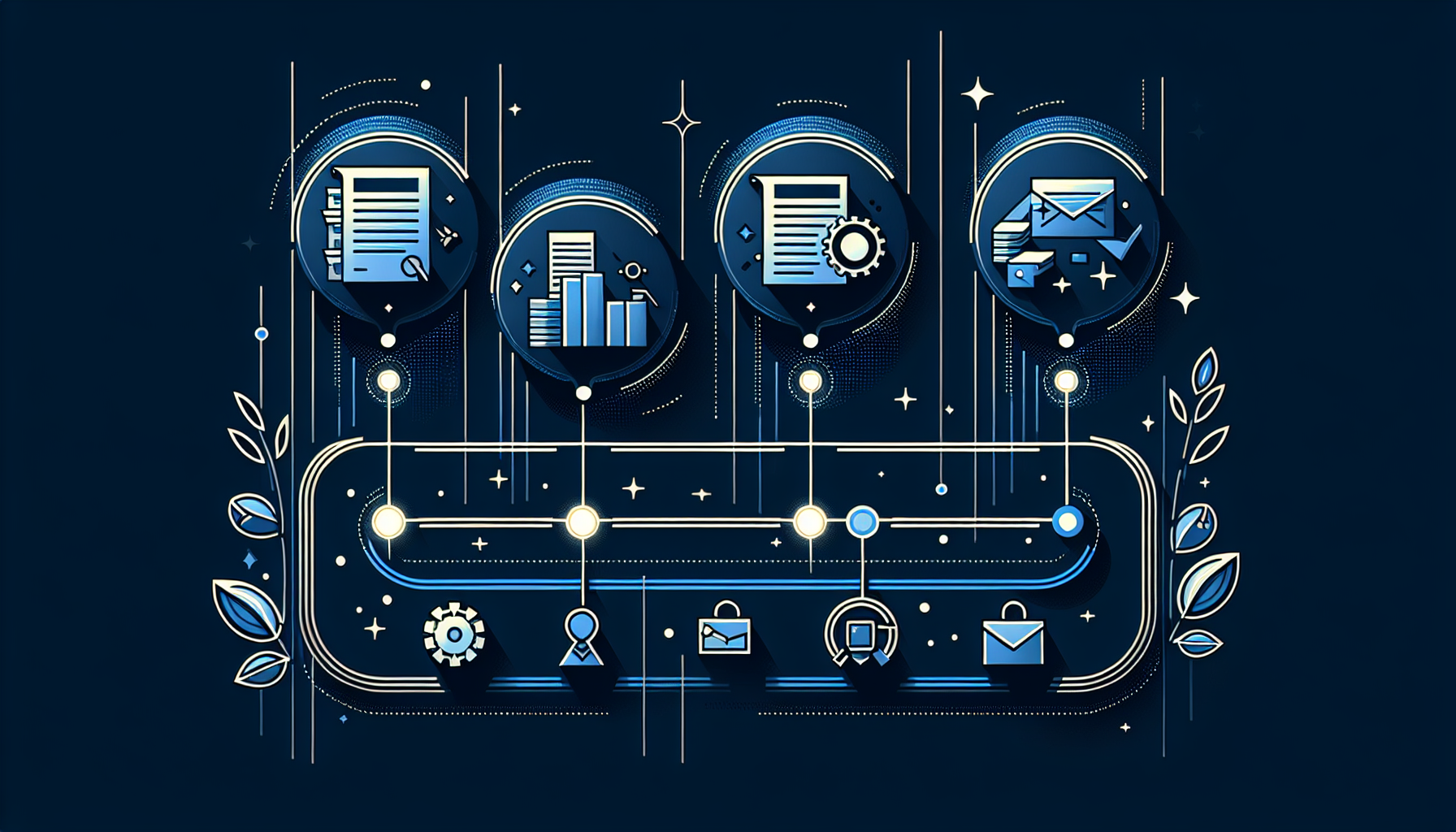 会社売却の準備タイムラインのイメージ図