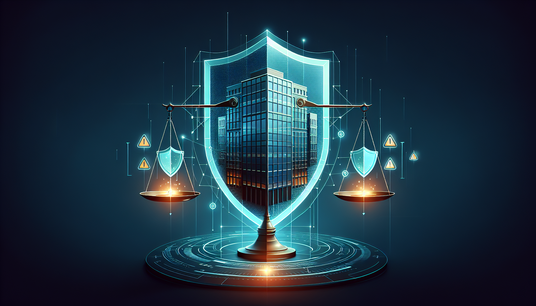 表明保証と情報開示リスクの関係を示すイメージ