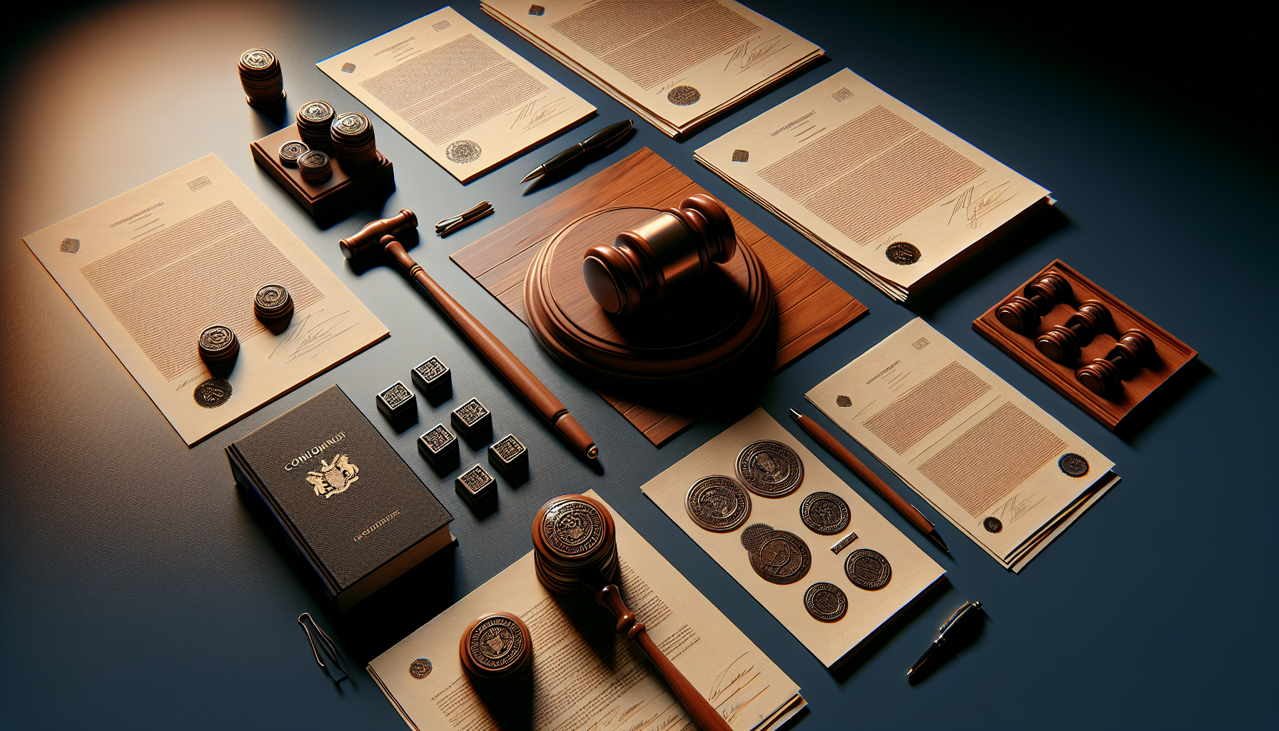 最高裁判決の概要を示す法律文書と裁判関連イメージ