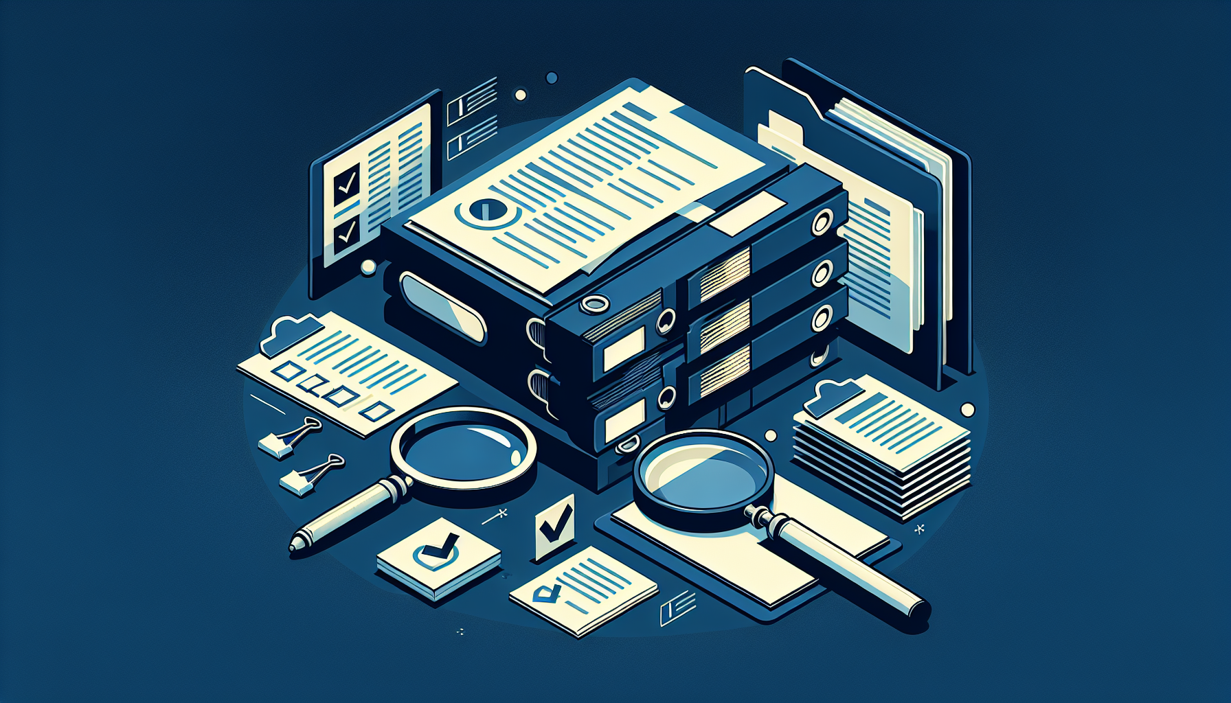 会社売却に必要な書類チェックリストのイメージ図