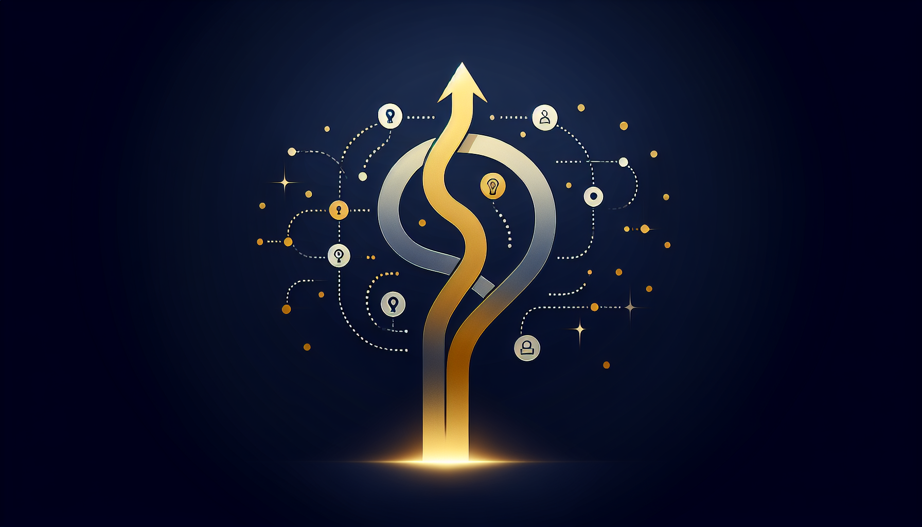 企業規模や条件に応じたM&A仲介会社の選び方フローチャートのイメージ