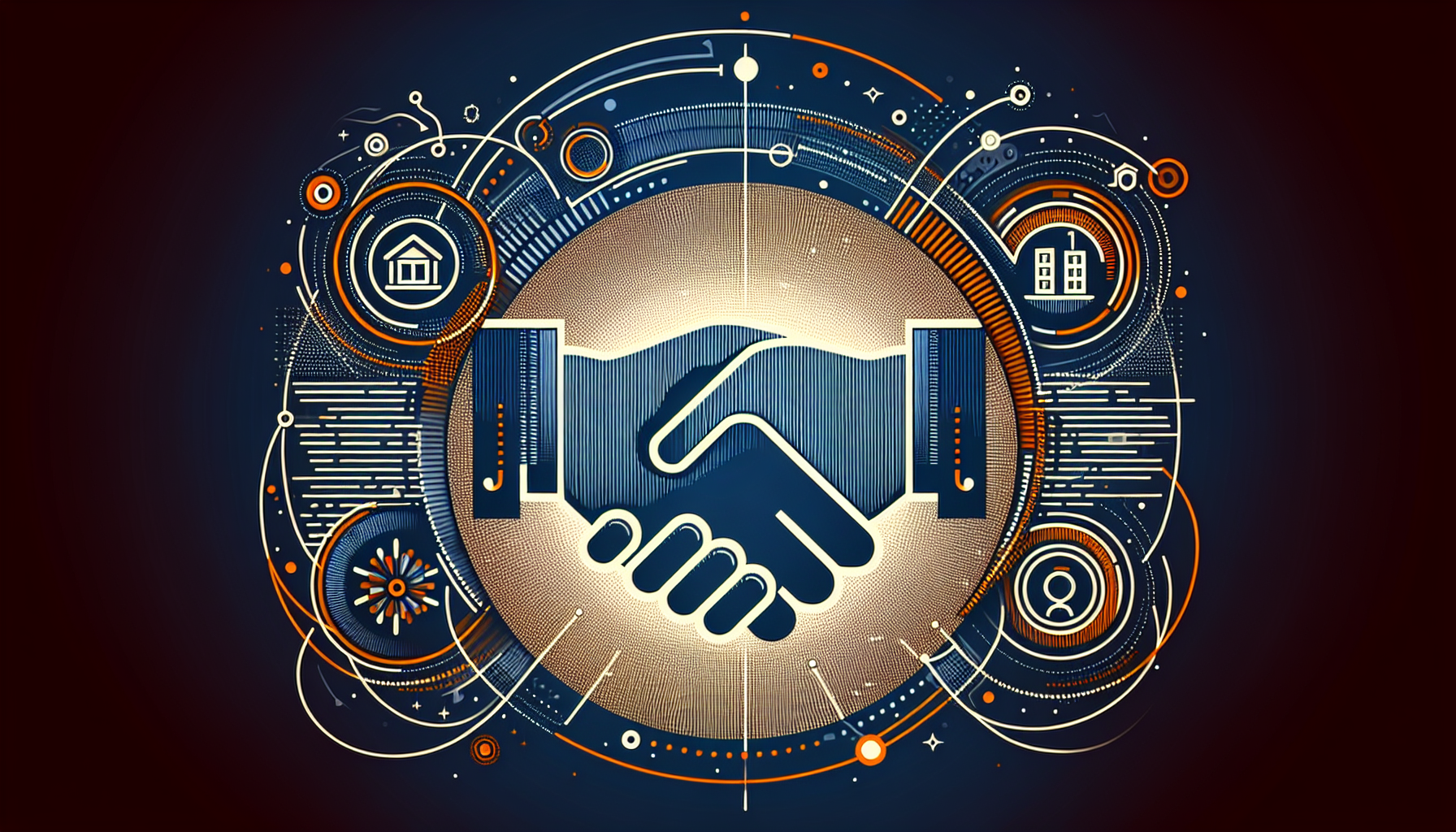 M&A仲介における利益相反の構造を示すイメージ