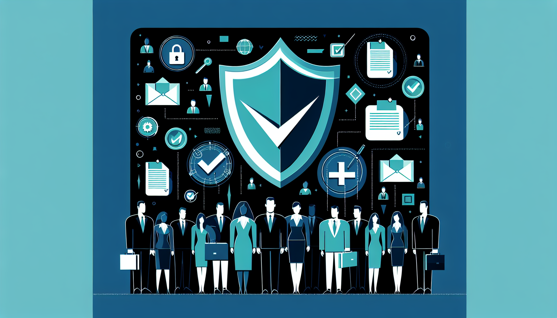 M&A後の従業員の雇用保護を表すイメージ図」 width=