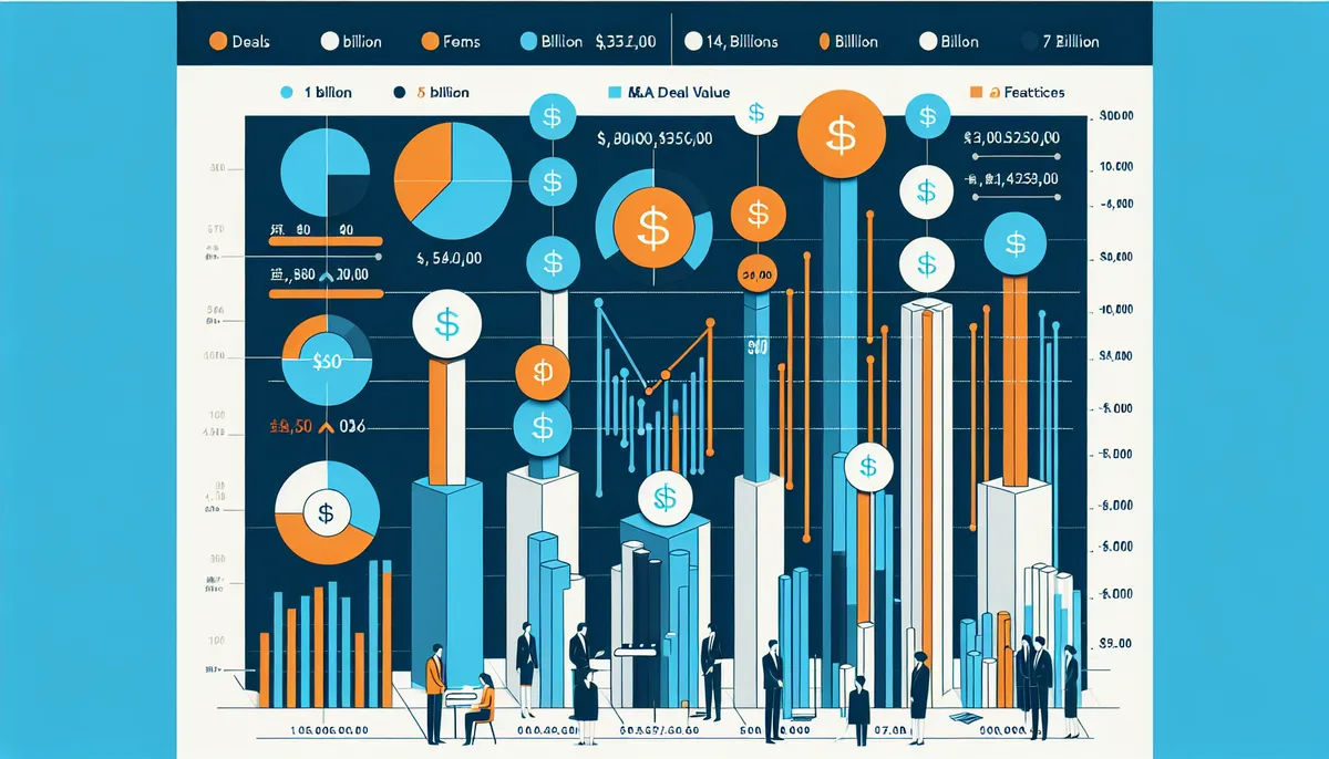 年商別のM&A手数料シミュレーションイメージ：1億円・5億円・10億円の取引規模別に手数料を比較する概念図