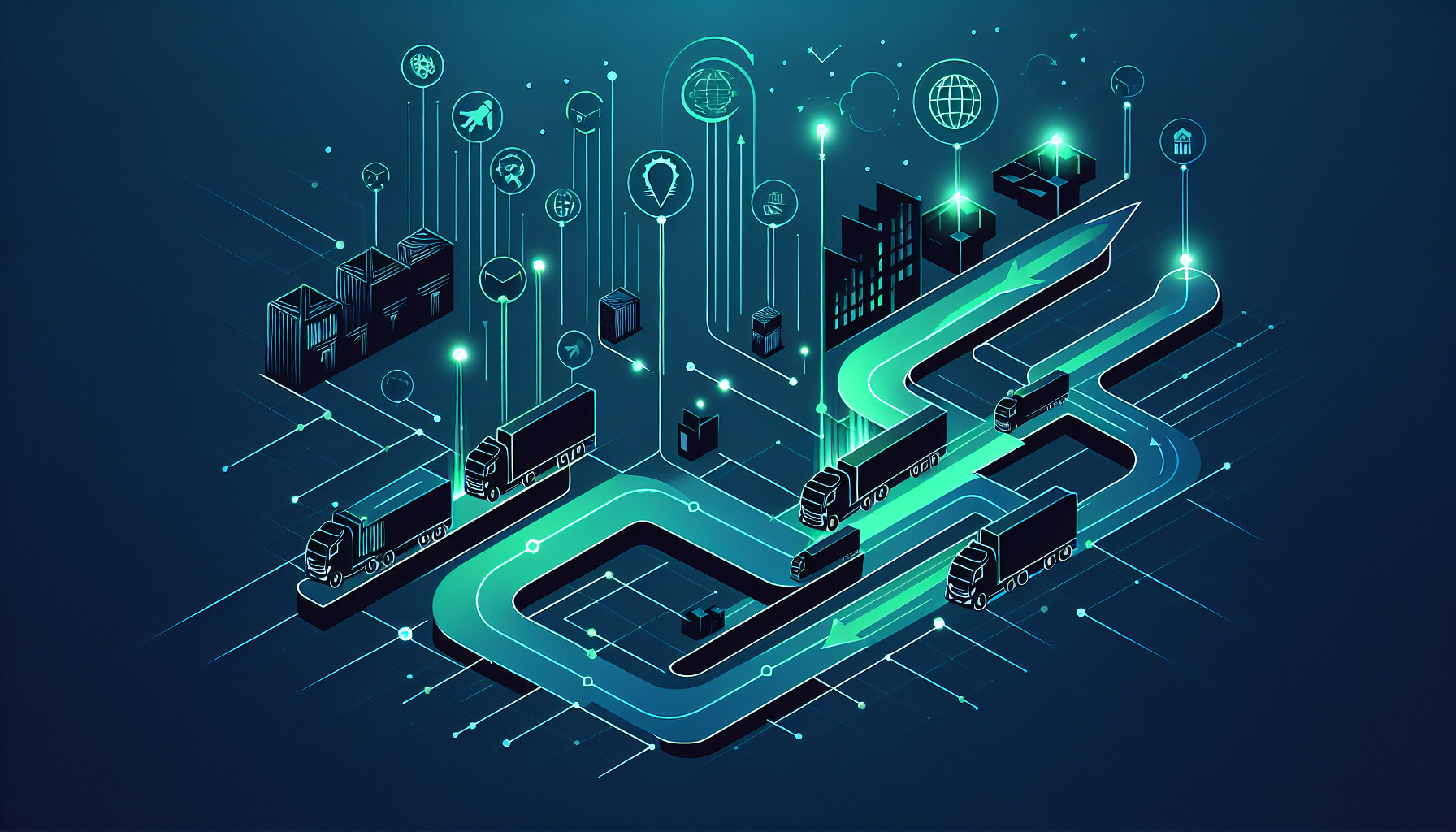 物流業界のM&Aが加速する背景を示すイメージ