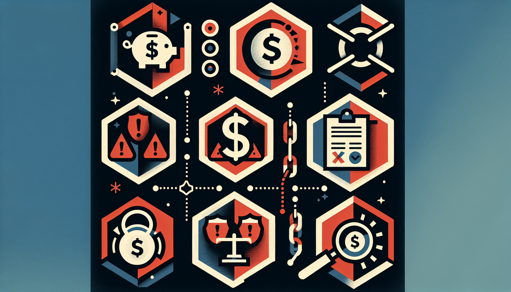 M&A仲介トラブルの6つのパターンを示すイメージ図