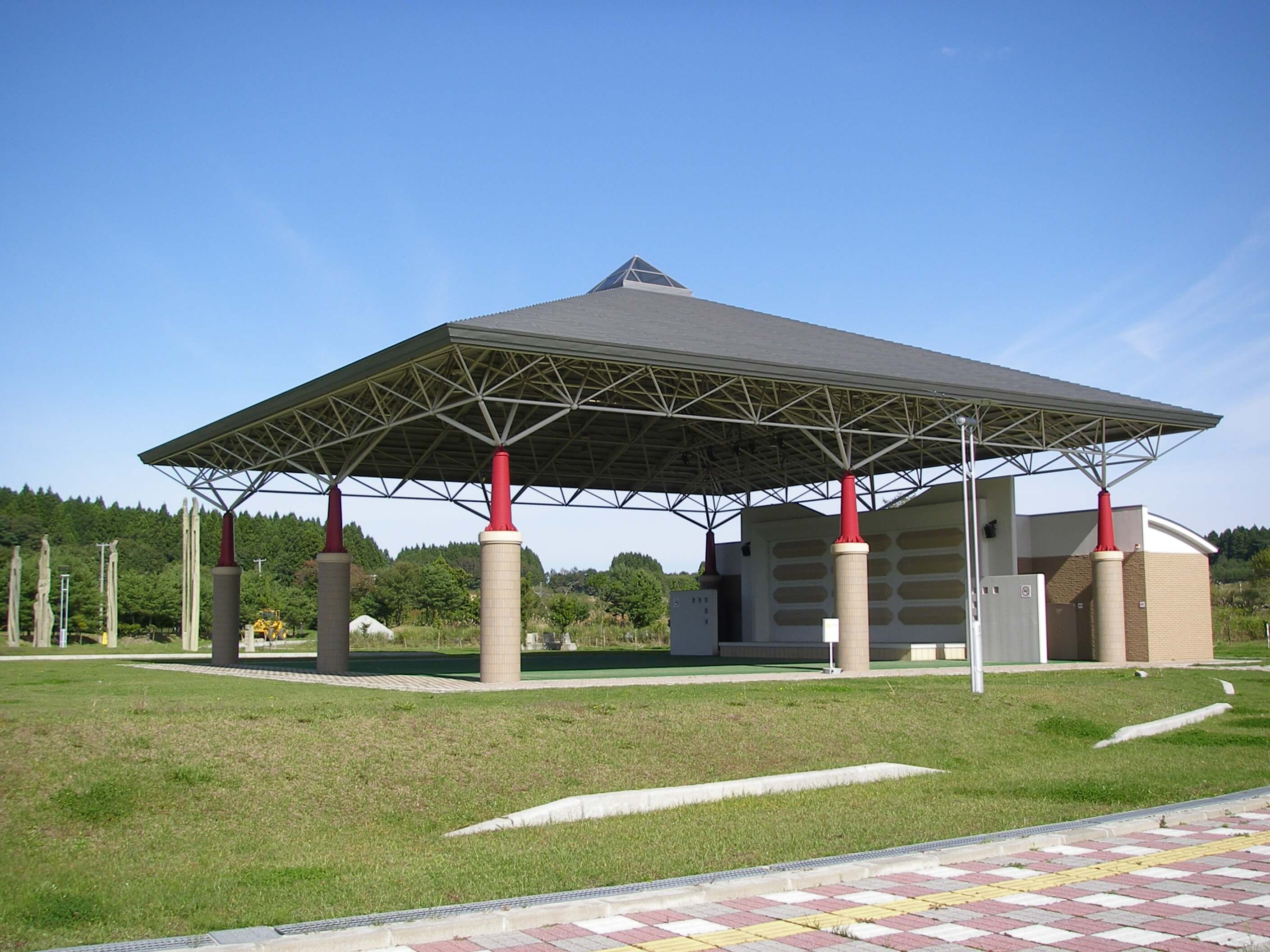 縄文の森イベントホール建設工事