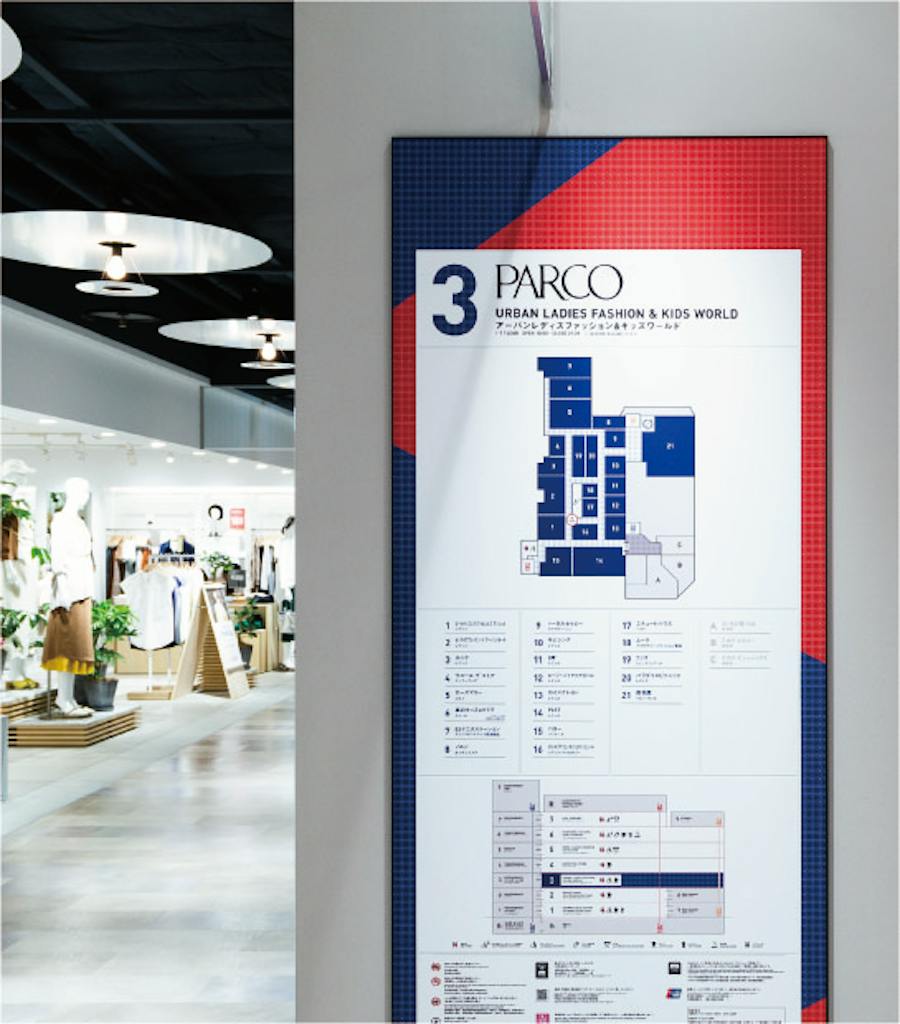 Scheme of
3rd Floor sign