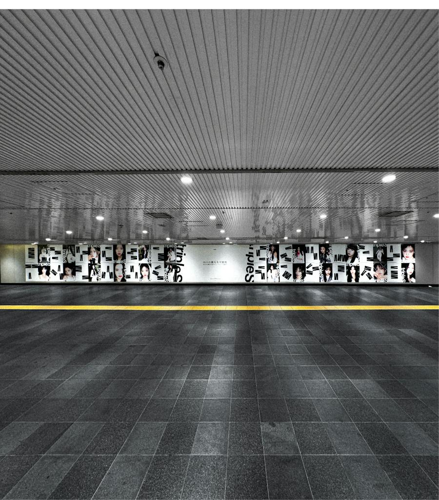 Member Graphic
at Shibuya Sta.