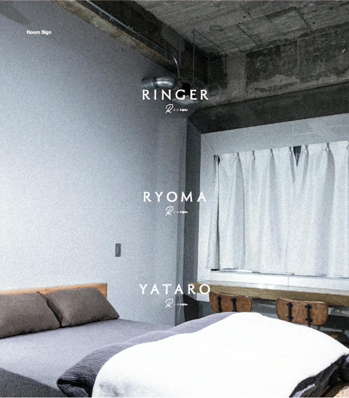 Room
and Sign