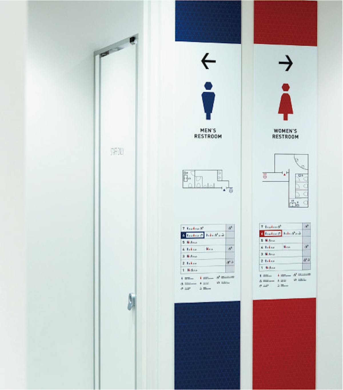 Sign of
Rest room
