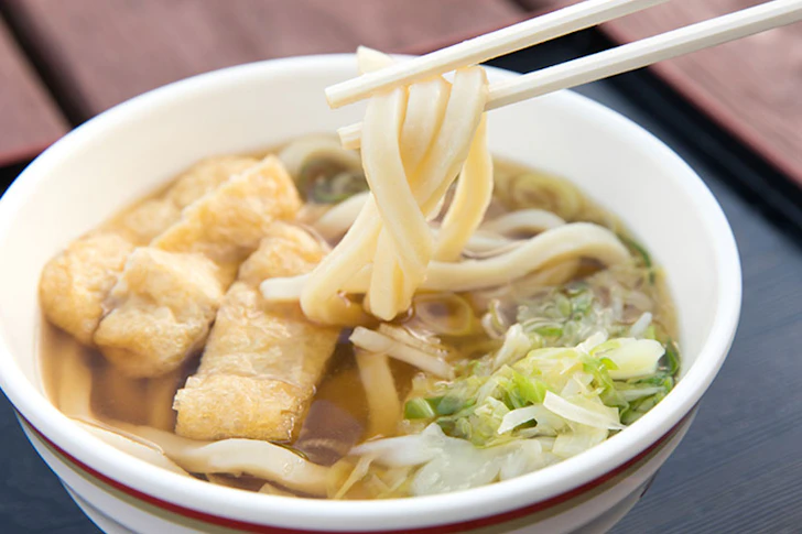 山梨県吉田のうどんの写真