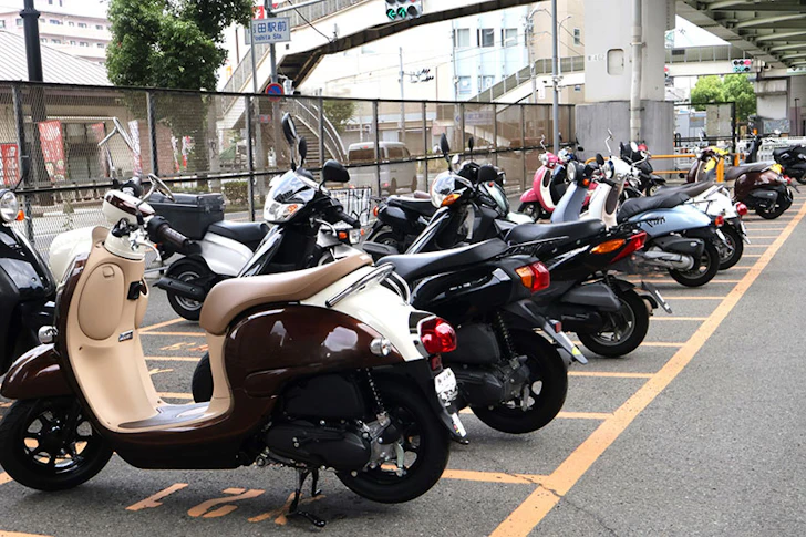 バイク専用駐車場
