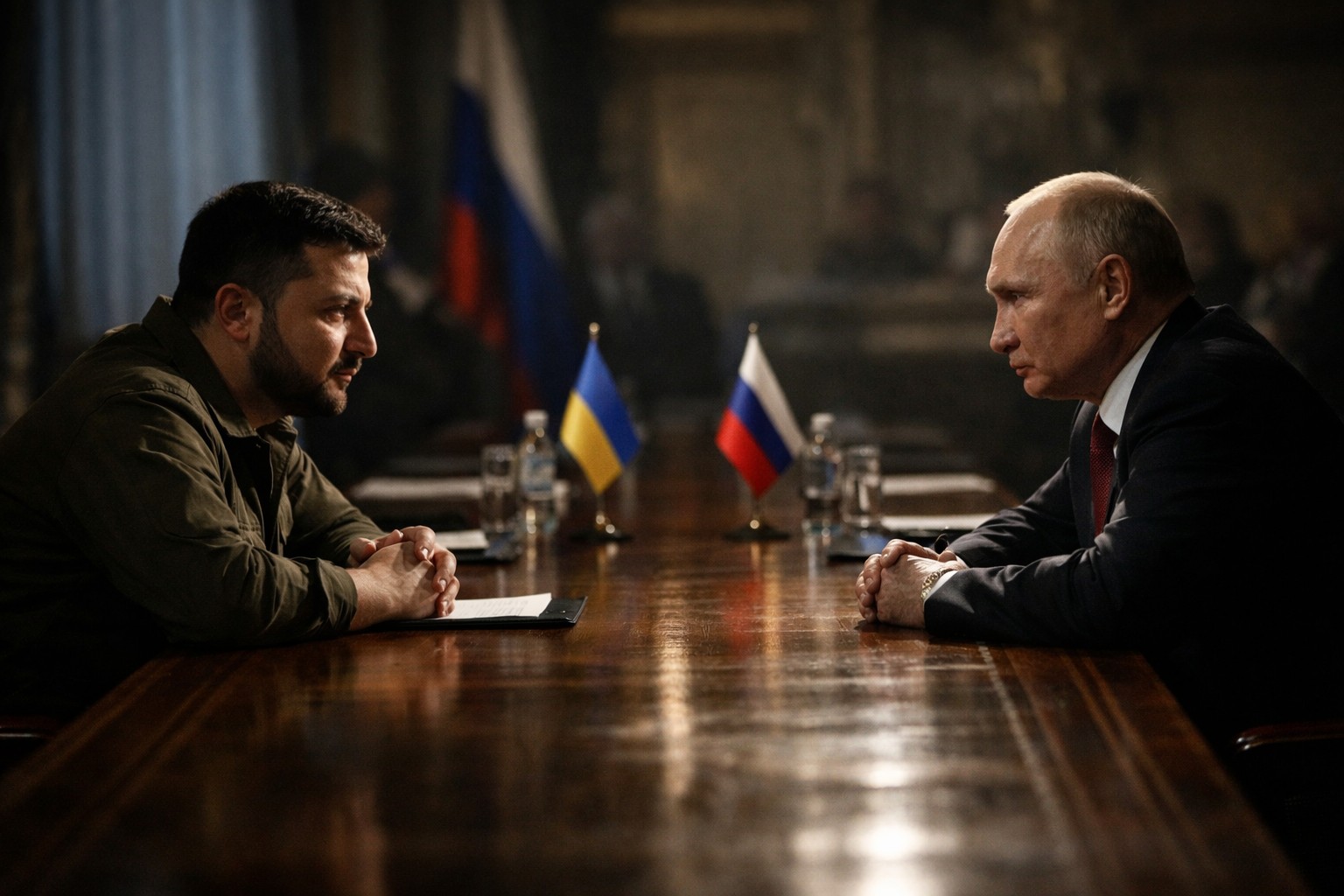 Zelensky Says He Is Ready to Meet Putin as Ukraine Signals Openness to Talks - Coinzone