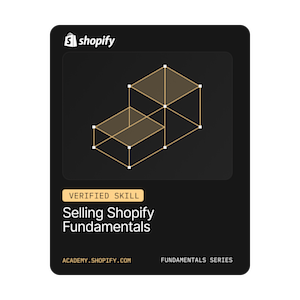 Selling Shopify Fundamentals Assessment