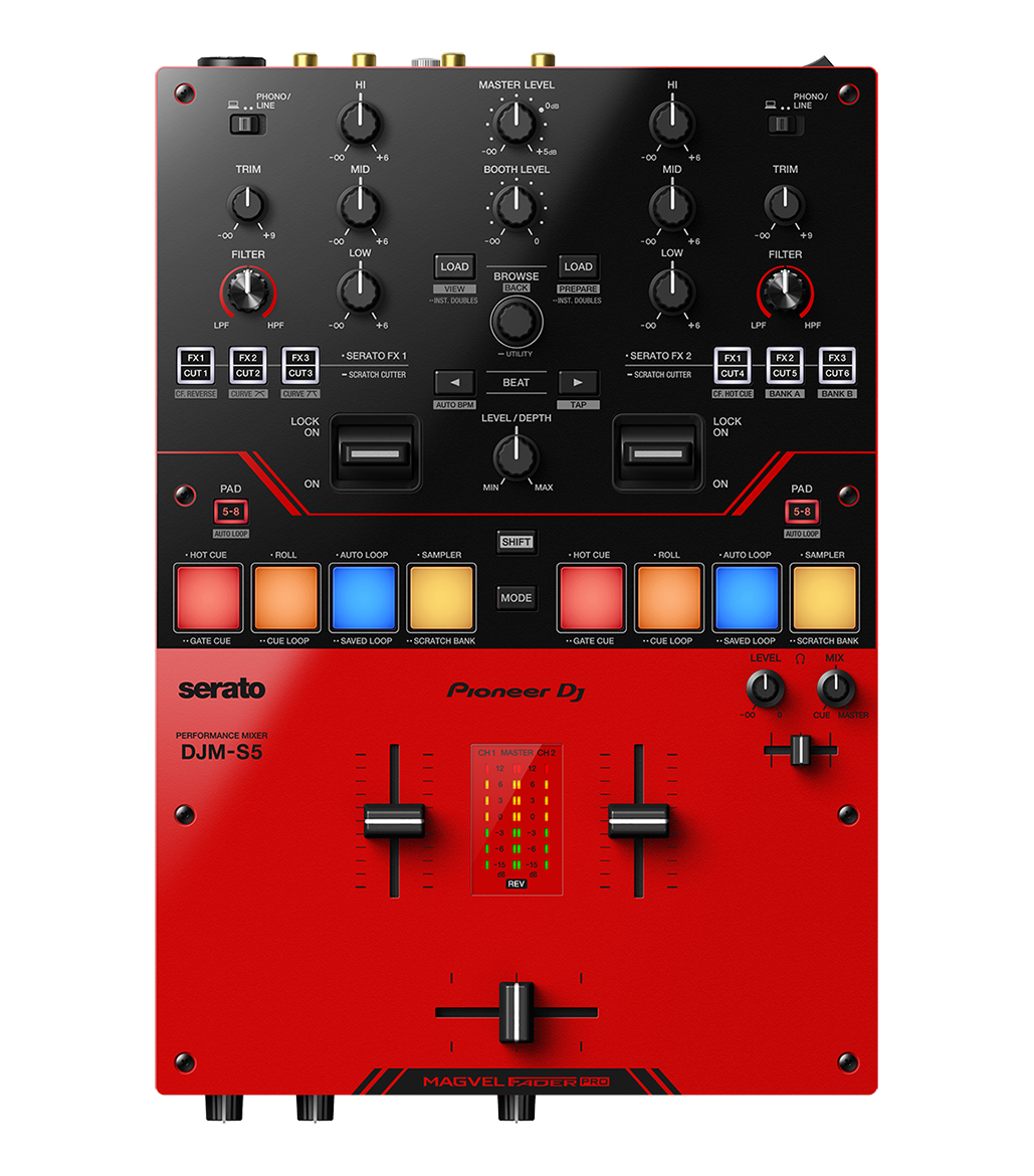 DJM-S5 top panel