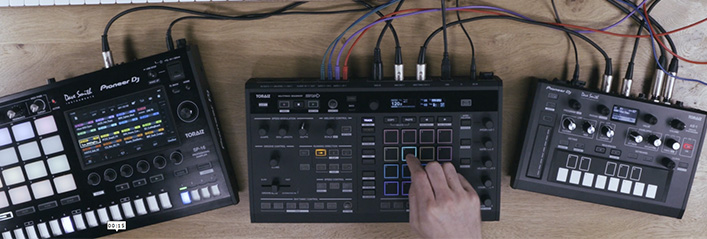 TORAIZ SQUID multitrack sequencer