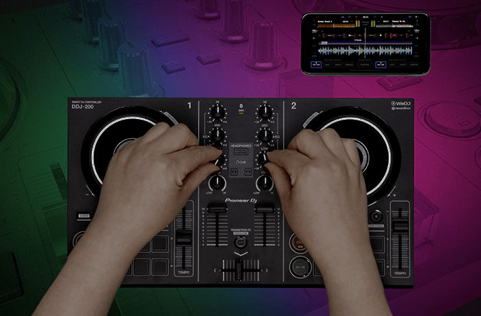 DDJ-200スマートDJコントローラー&WeDJ チュートリアル