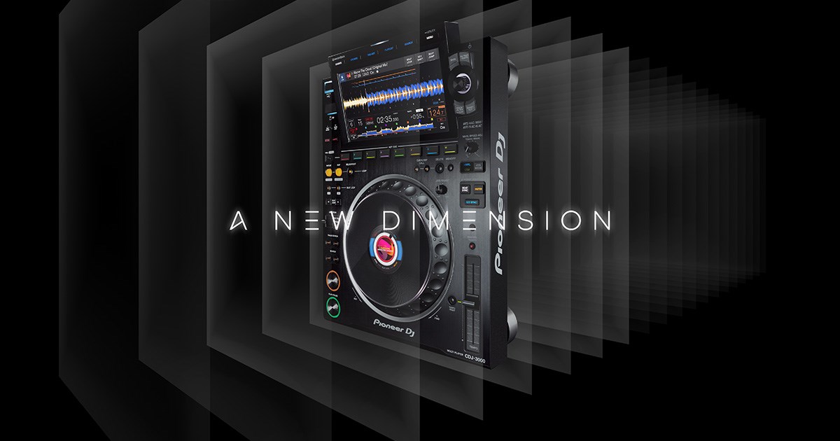 CDJ-3000 - Professional DJ multi player