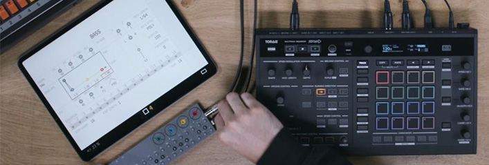 TORAIZ SQUID multitrack sequencer