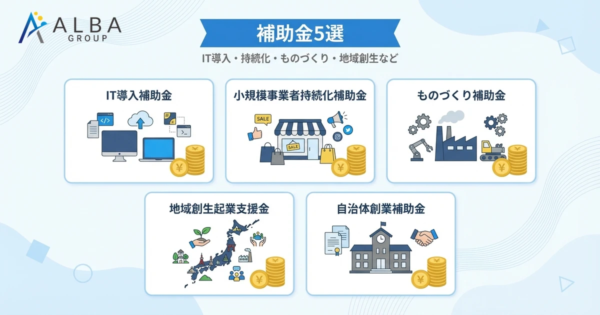 補助金5選