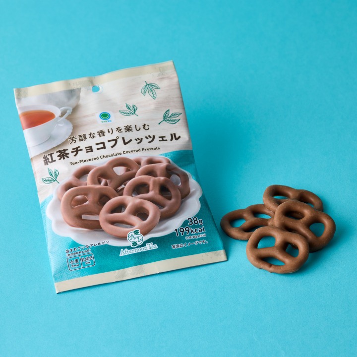 芳醇な香りを楽しむ紅茶チョコプレッツェル