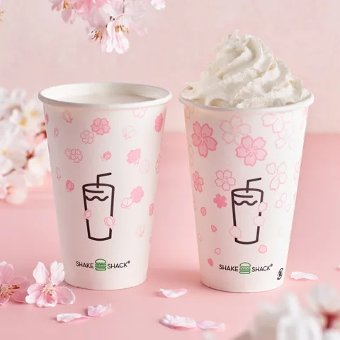 日本の春を感じさせる、優しい桜の香りを楽しむ季節限定シェイク「桜
