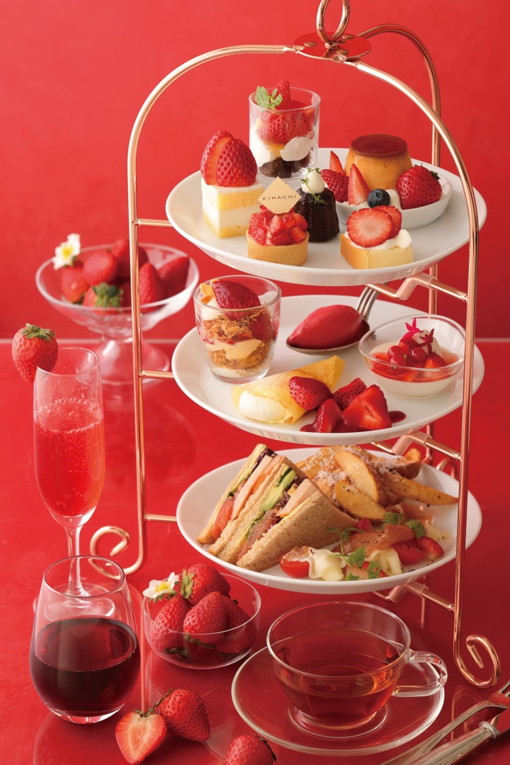 KIHACHIのアフタヌーンティー あまおうスペシャル
