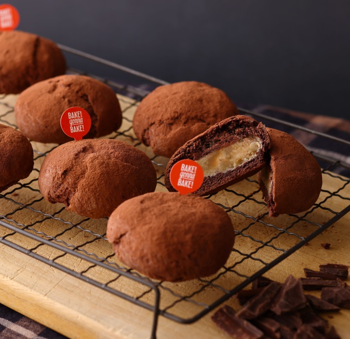 チョコとマロンのあんスコーン