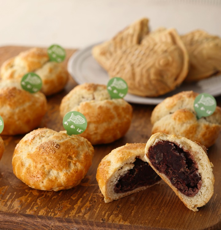 「たいやき わかば」のあんスコーン