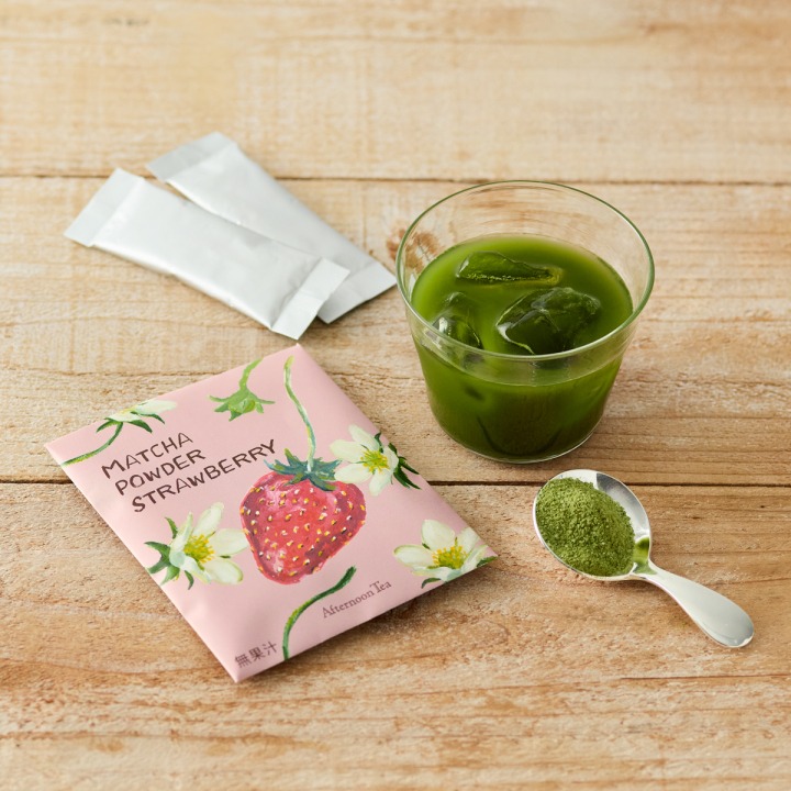 抹茶パウダー 苺