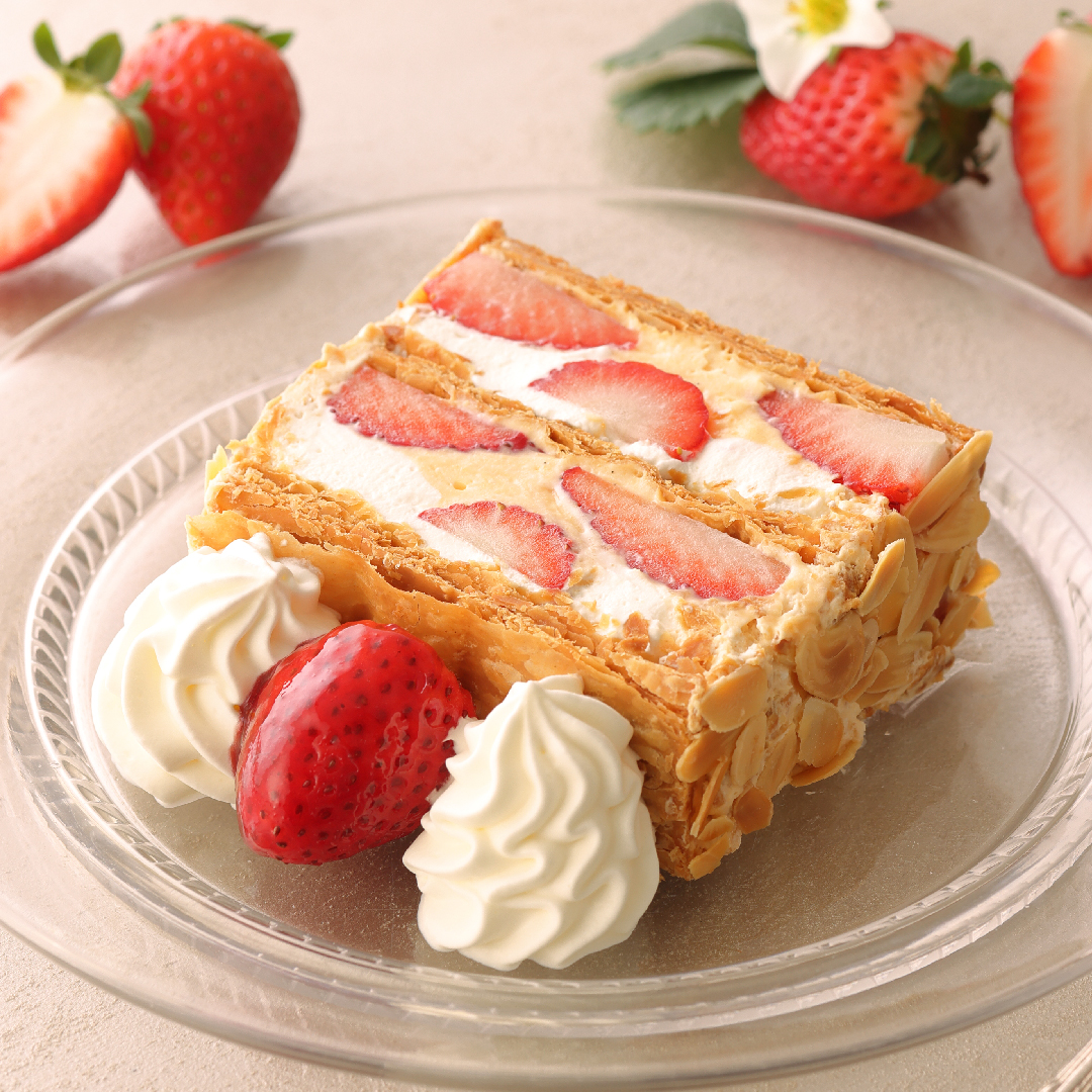 キハチを代表するデザート「ナポレオンパイ」