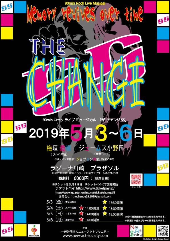 【犬吠埼にゃん出演】90min Rock Live Musical「The CHANGE 55」