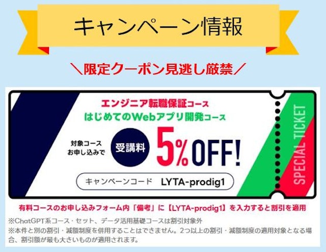 限定クーポンバナー