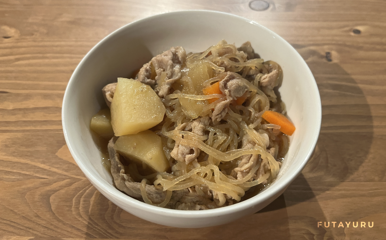 【ChatGPTレシピ】冷蔵庫の残り食材で作る！豚こまの肉じゃが