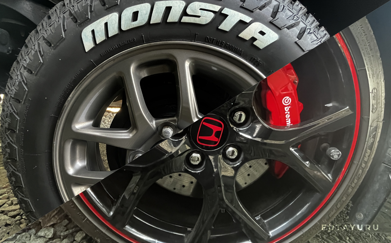 ジムニーJB64とシビックタイプR FK2のタイヤ交換の備忘録【ホイールナット・トルク・空気圧等】