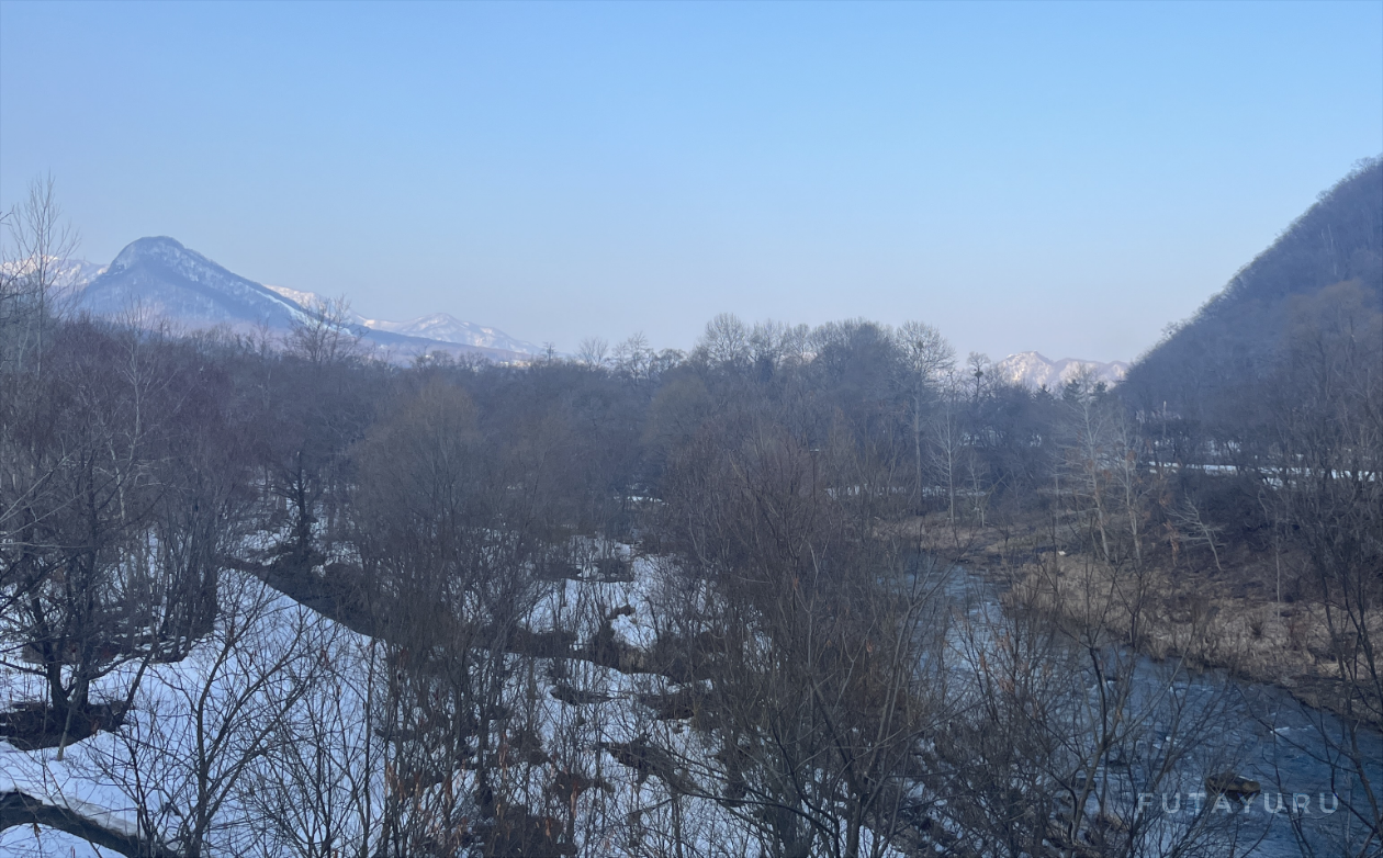 お気に入りの散歩コース南区豊平川沿い