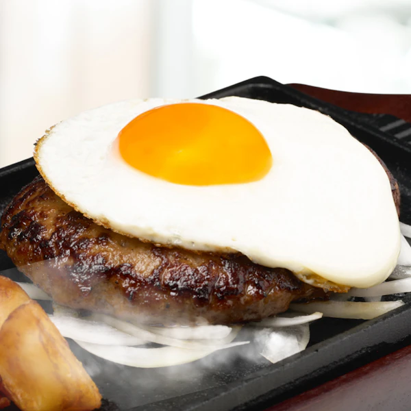 ハンバーグトッピング「目玉焼き」