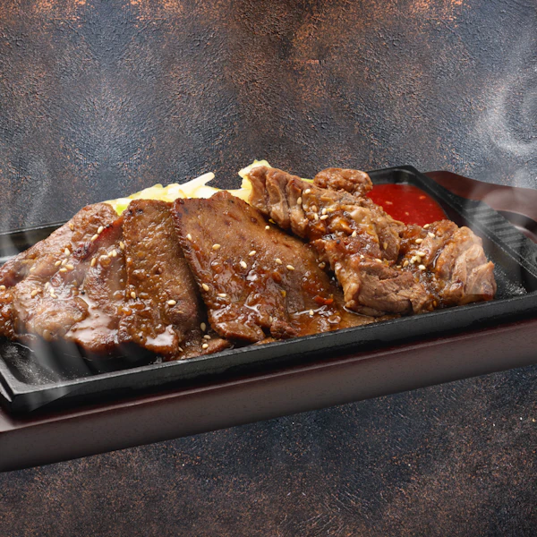 【炭焼肉コンボ】上タン＆国産豚ハラミ