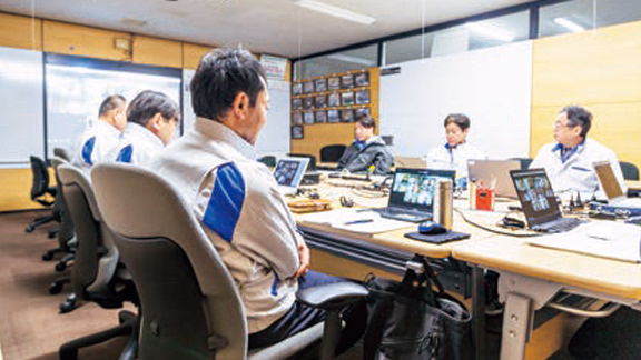 サプライヤー様との勉強会の様子