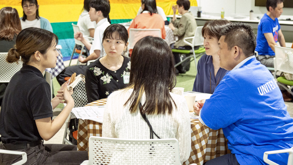 UE-Café＠小松の様子