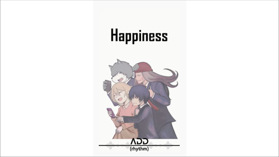 add(rhythm)より、主題歌『Happiness』を提供いただきました